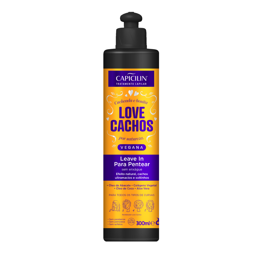 Leave In para Pentear Love Cachos 300ml