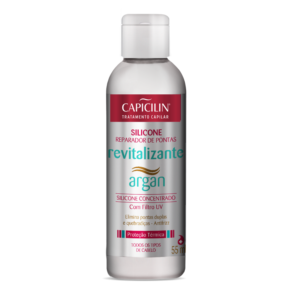 REPARADOR DE PONTAS SILICONE ARGAN 55ML