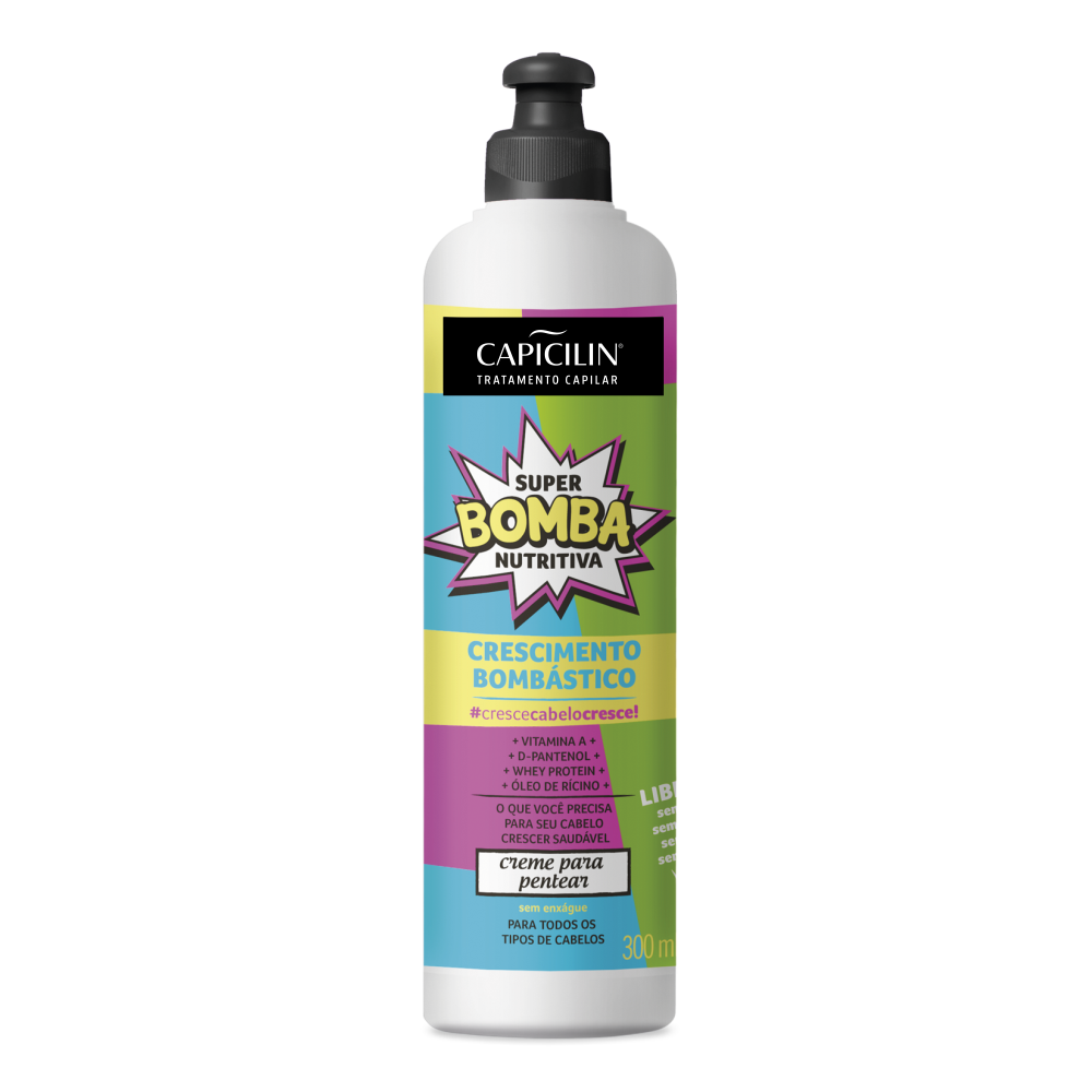 CREME PARA PENTEAR BOMBA 300ML