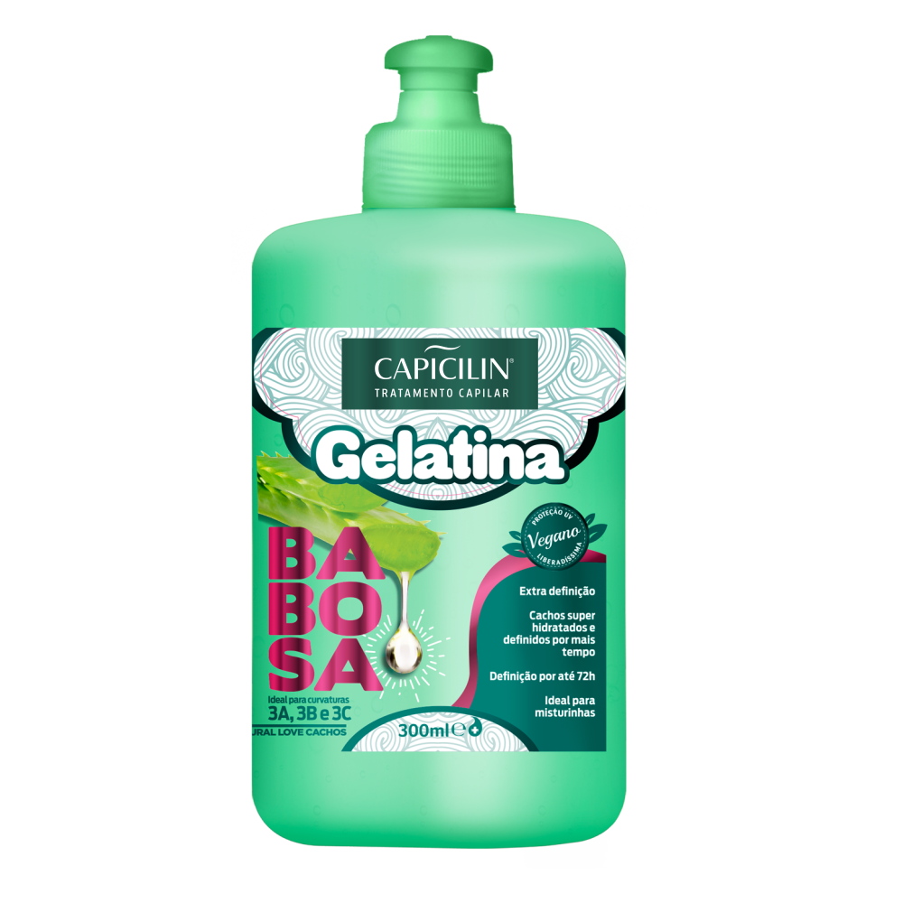 Gelatina Colágeno e Babosa 300ml