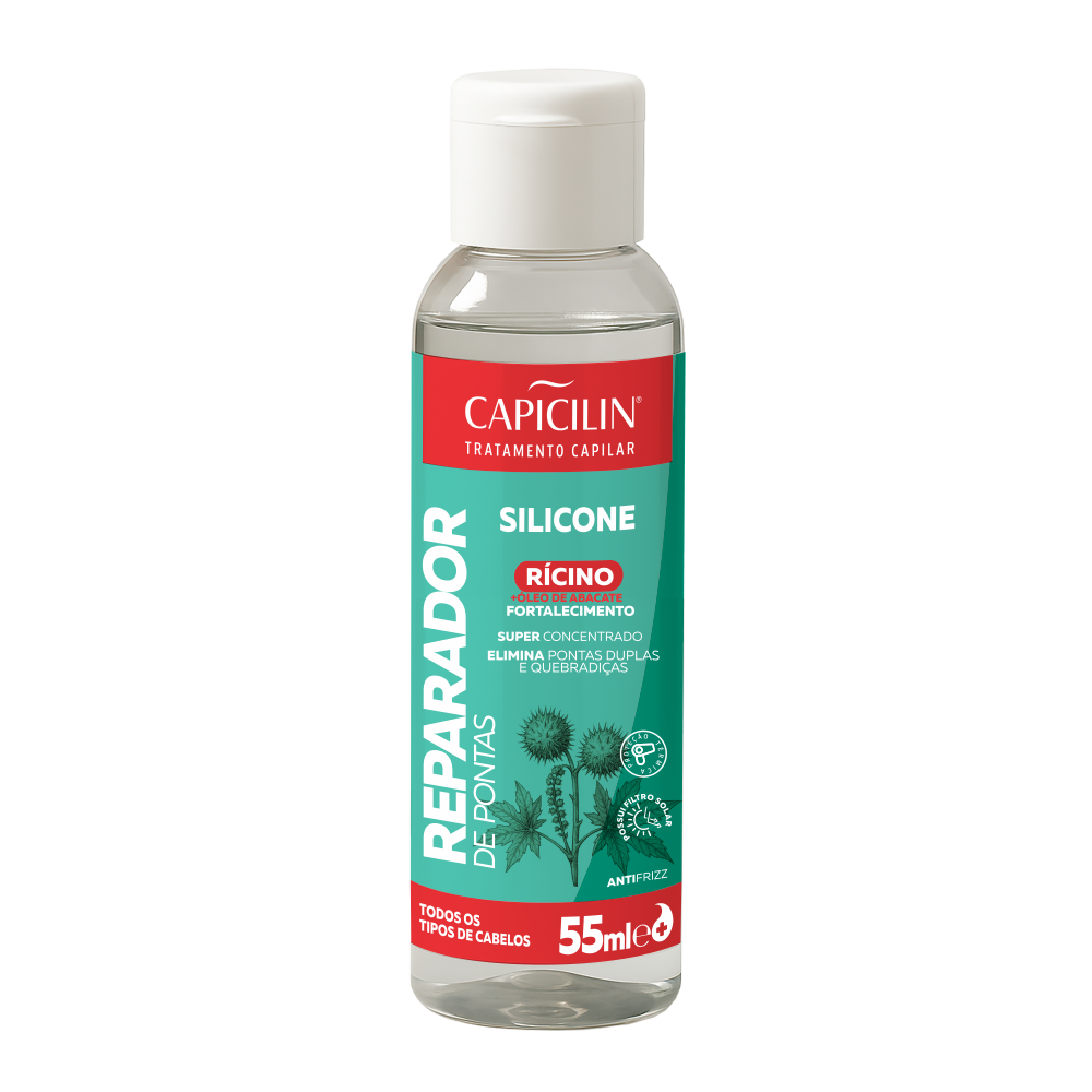 Reparador de Pontas Silicone Rícino 55ml