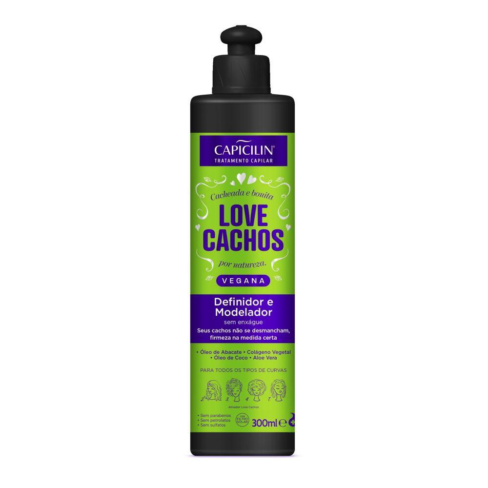 Definidor e Modelador Love Cachos 300ml