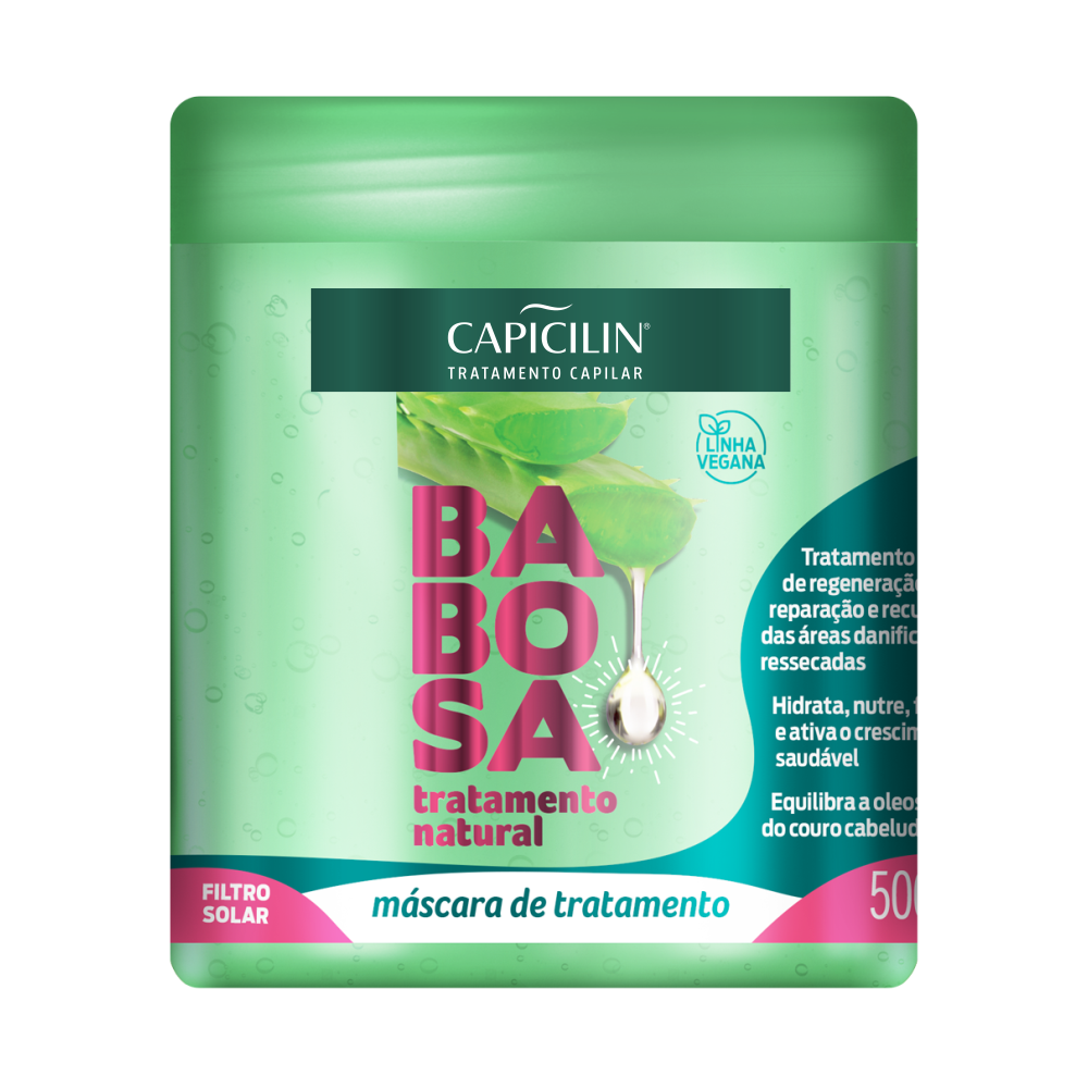 MÁSCARA DE TRATAMENTO BABOSA 500G